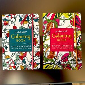 Pocket Posh Adult Coloring Books